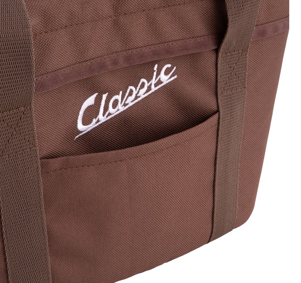 Bolsa interior clásica para Vespa para Top Case, marrón