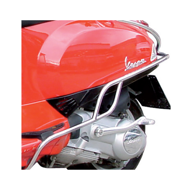 Barra de choque trasera cromada Vespa S