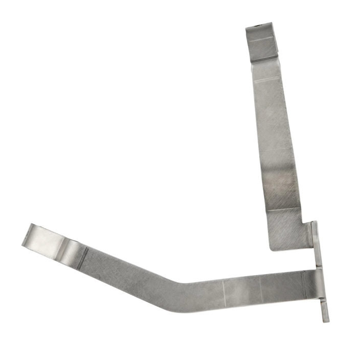 Soporte guardabarros 2.0 Garelli para Vespa PX 80-200ccm, acero inoxidable cepillado