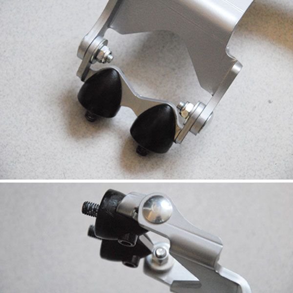 Parabrisas bajo, inclinable para BMW R 1150 R /R 850 R (99-06), transparente