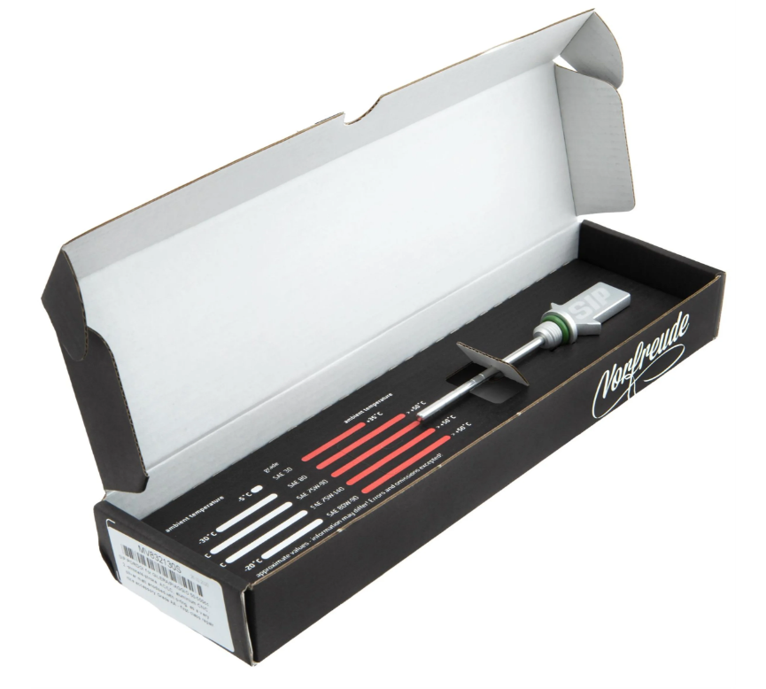 Varilla medidora del aceite de la caja de cambios, plata mate