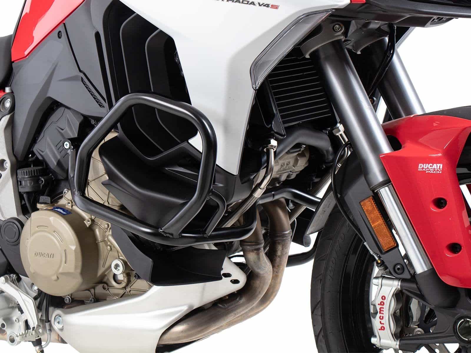 Protector de motor negro para Ducati Multistrada V4 /S /Pikes Peak /Rally /RS (25-) Original