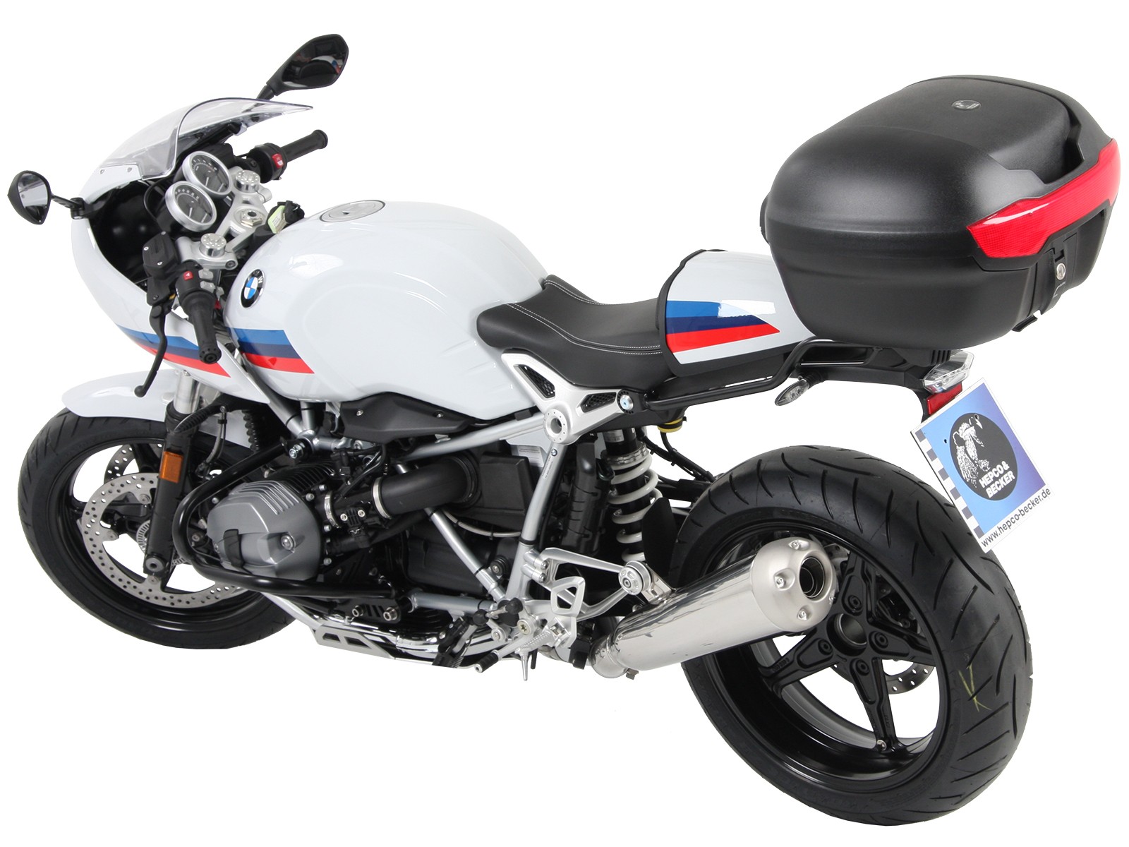 Easyrack portamaletas superior negro para R nineT Racer (17-20) Hepco & Becker