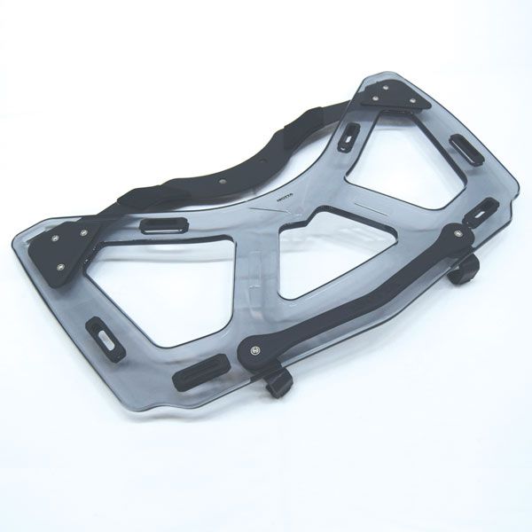 Portaequipajes para baúl BMW K 1600 GTL (10-22), PMMA, humo claro