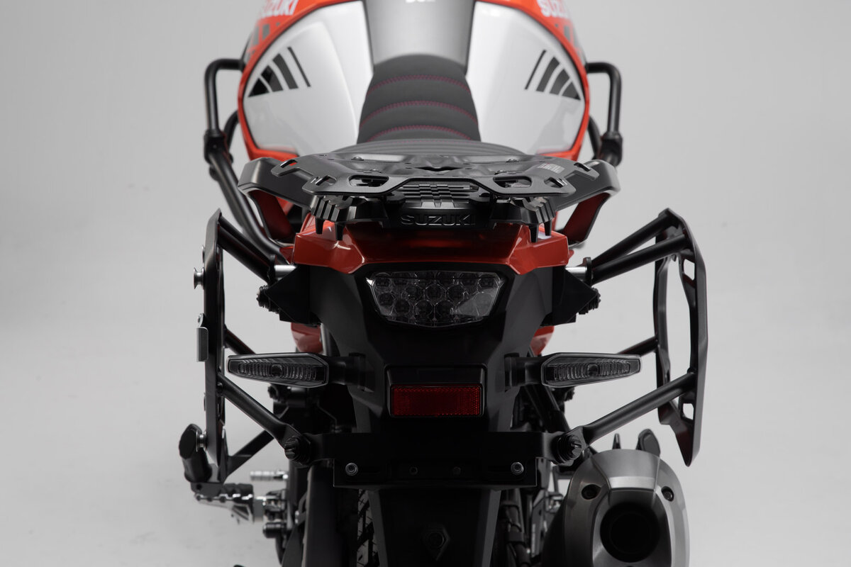 TRAX ADV sistema de maletas de aluminio negro Suzuki V-Strom 1050 /XT (19-21), WEF0-Copy