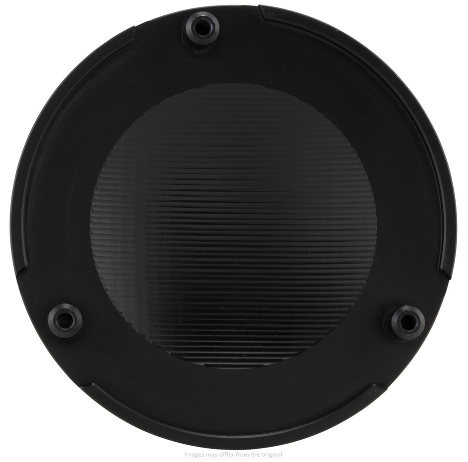 Tapa vario LEADER para Vespa, negro mate