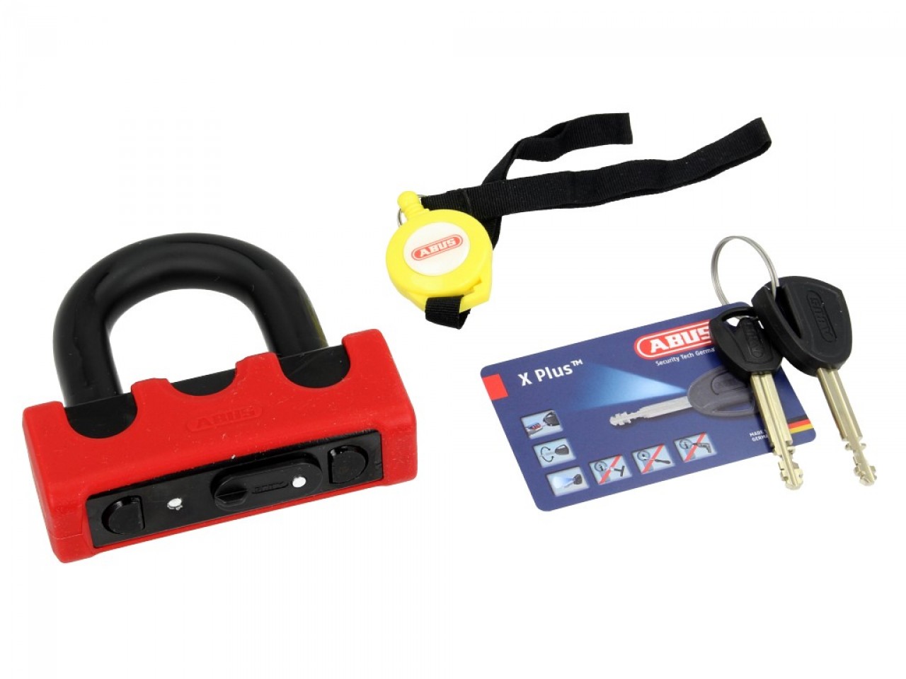 ABUS U-lock Granit Power XS 67 para moto, scooter y Vespa