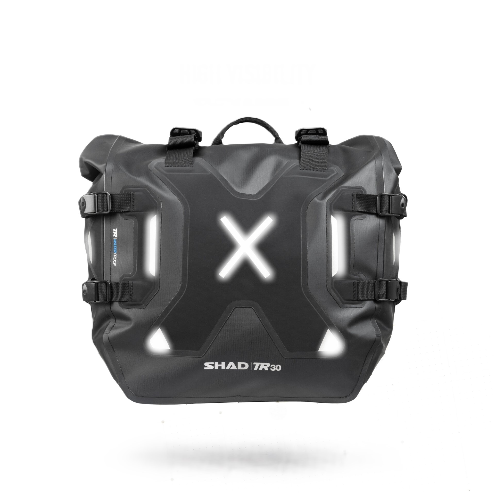 Juego de bolsas laterales Shad TR30, negras, 30 l
