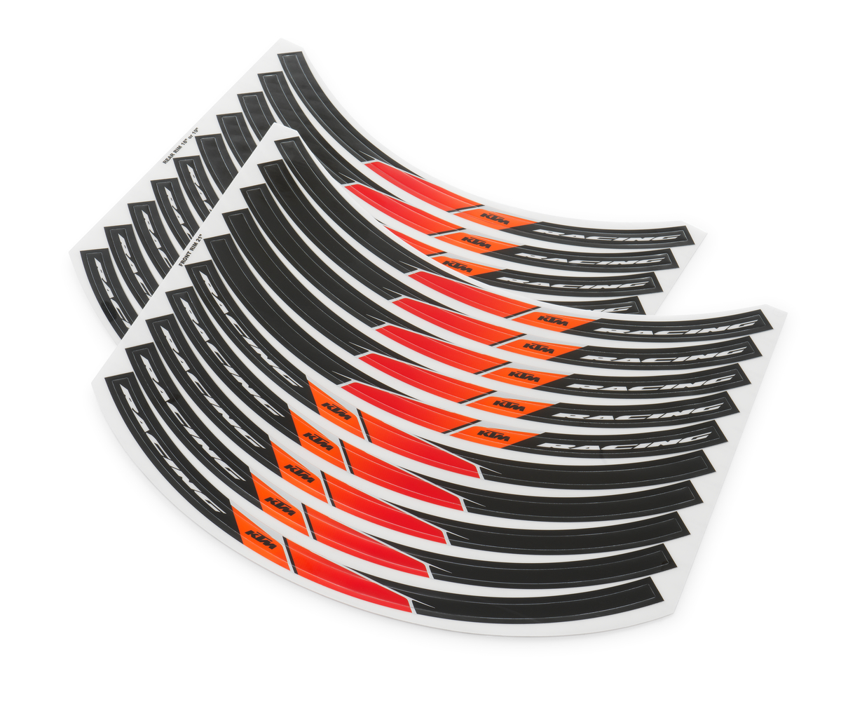 Kit de adhesivos para aros de llanta KTM