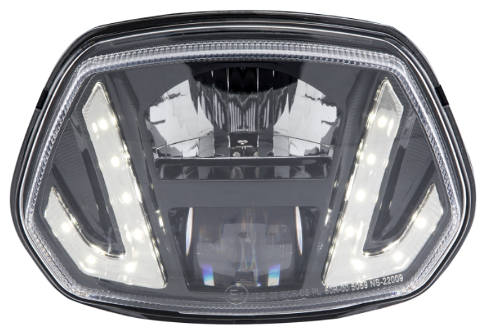 Faro LED "Black Edition" para Vespa Sprint 50-150ccm 2T/4T ('13-'18)
