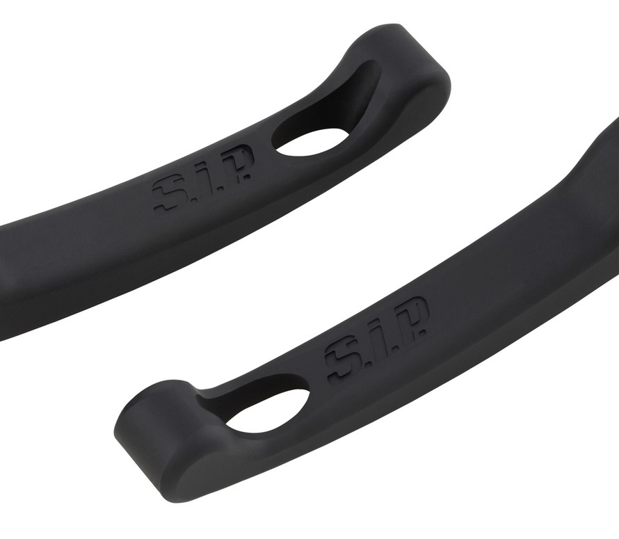 Juego de manetas de freno Sport Shorty para Vespa, derecha e izquierda, negro mate