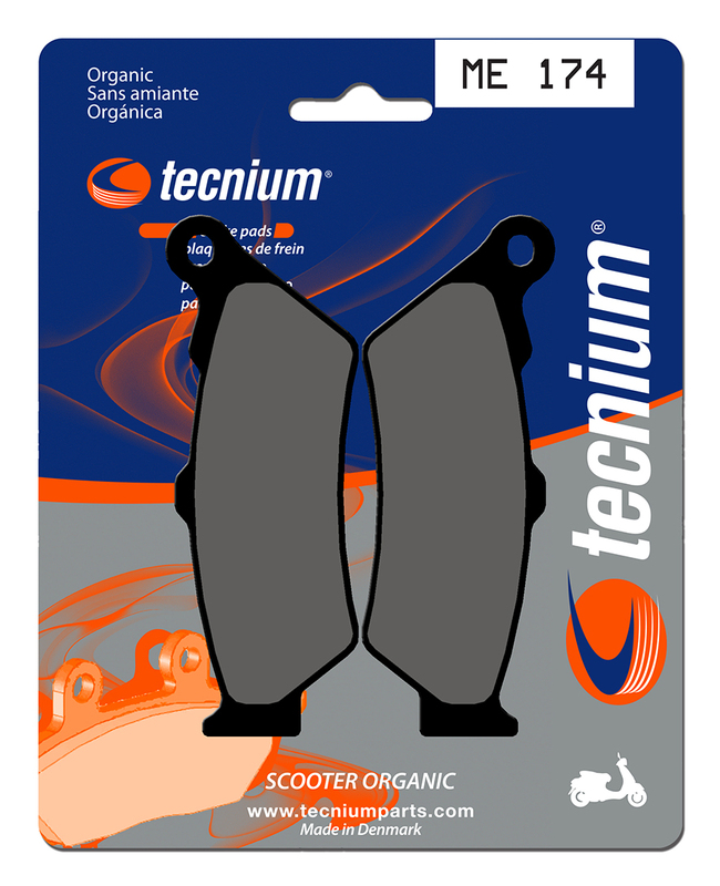 Pastillas de Freno Orgánicas Tecnium Scooter - ME174