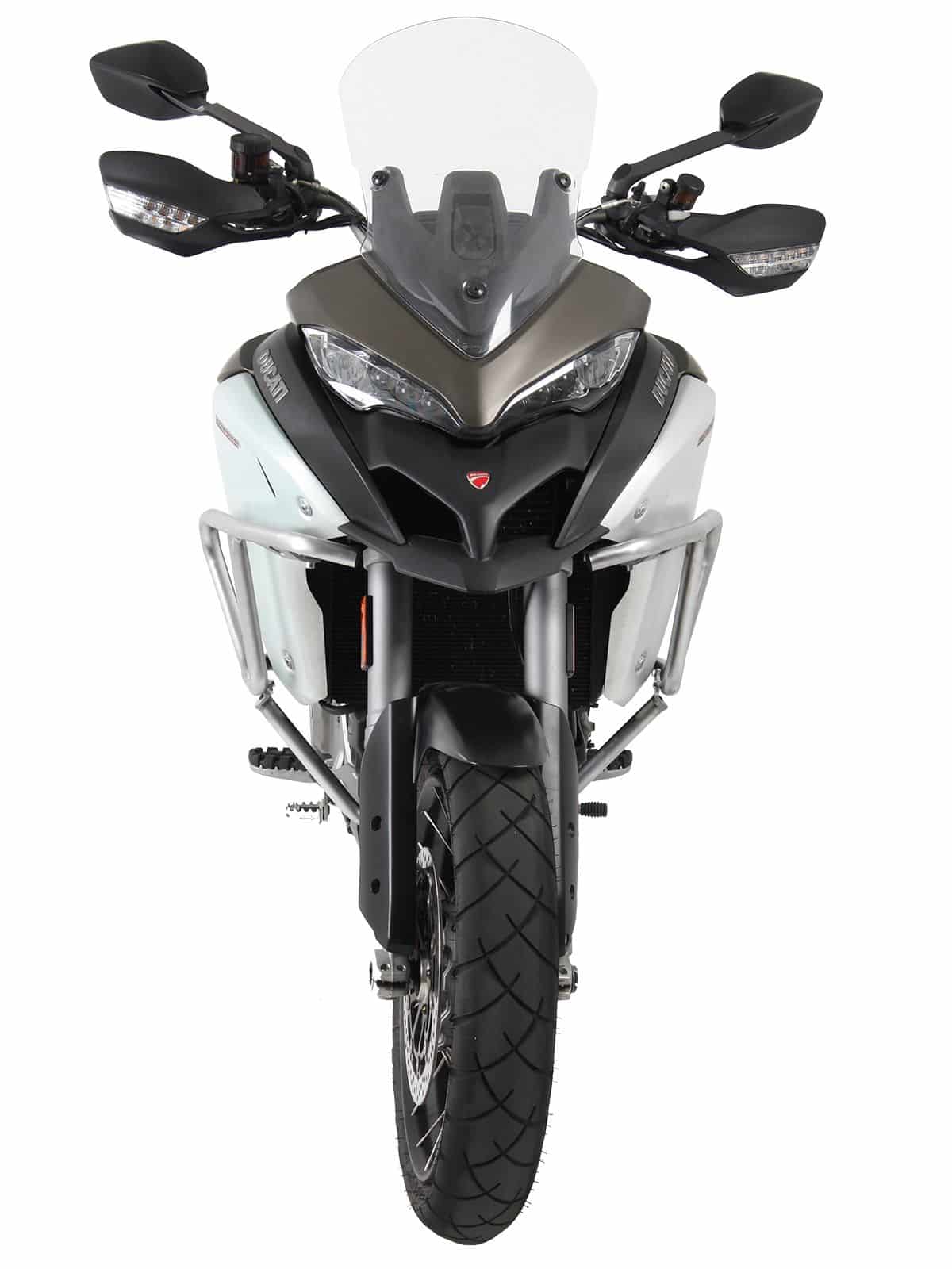 Protector de depósito de acero inoxidable para Ducati Multistrada 1200 Enduro (16-18) Hepco & Becker