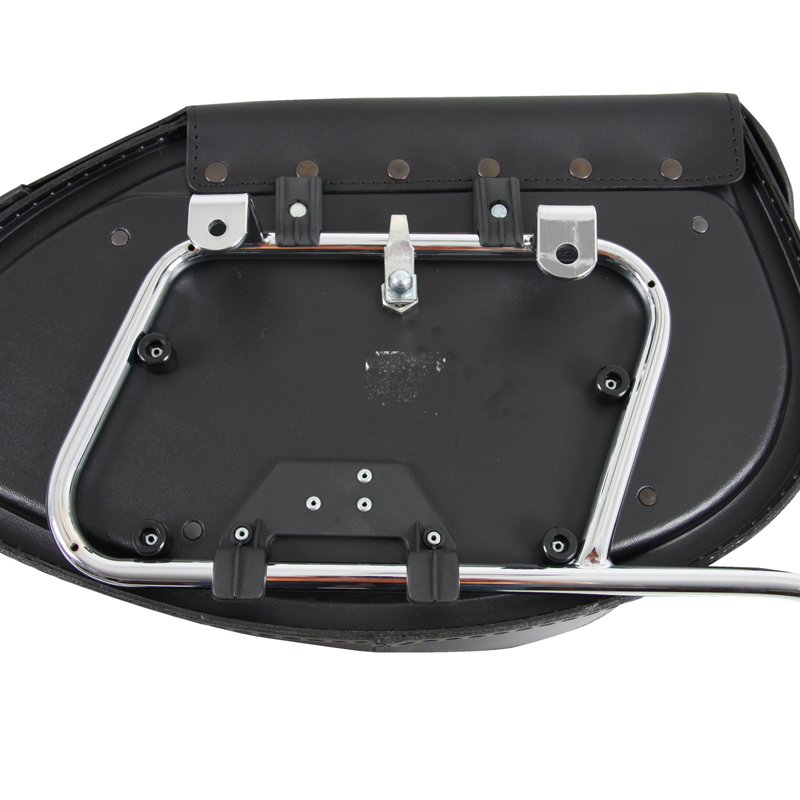 Kit de enganche rápido para bolsas de cuero para montar en soportes tubulares para bolsas (1 cara)