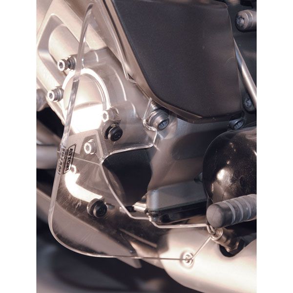 Spoiler parabrisas inferior para BMW K 1600 GT /GTL (10-16), par, transparente