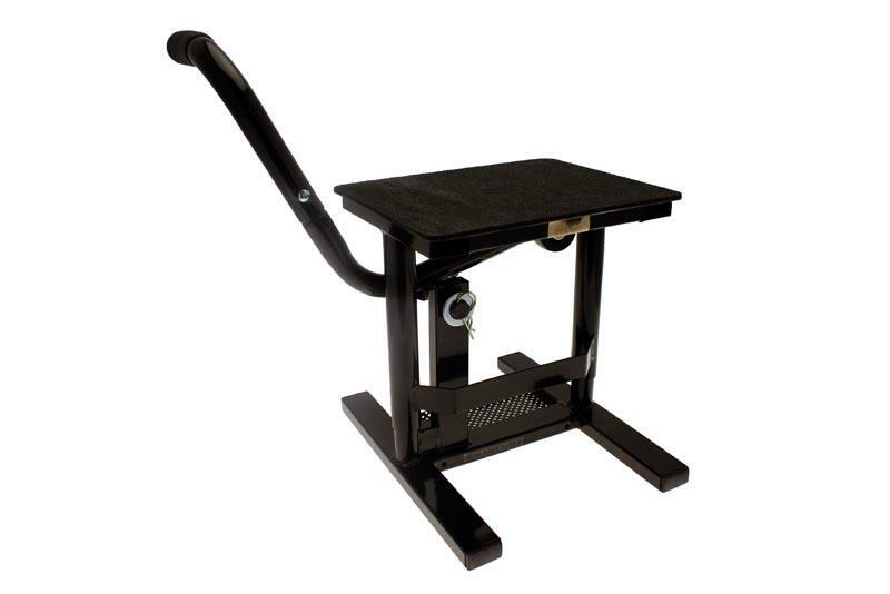 BIHR Home Track MX caballete elevador (gato) Negro