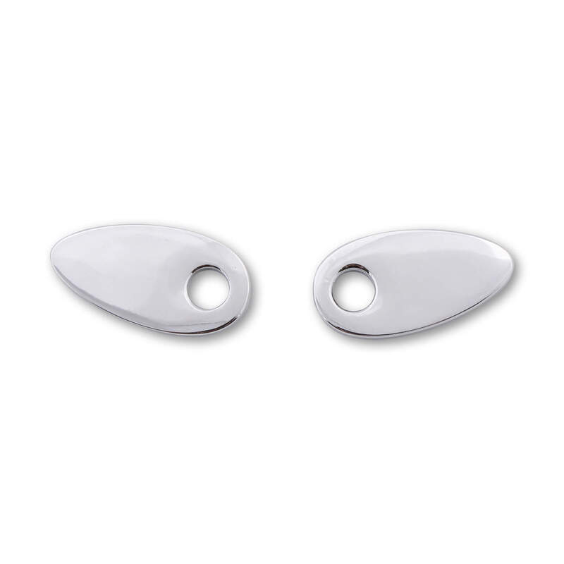 HIGHSIDER placas de montaje inteligentes Indy Espaciador aluminio cromado
