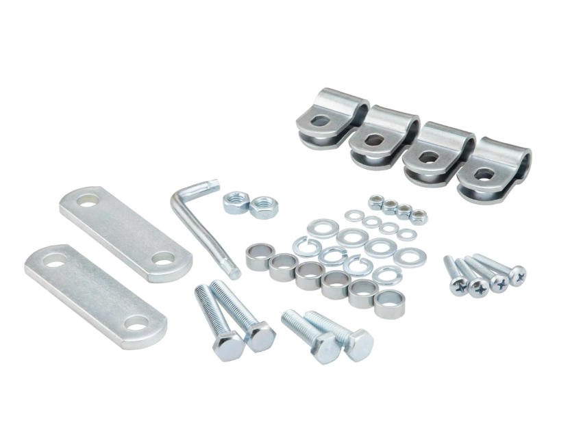 Material de montaje parabrisas FACO "Twin-Screen" para Vespa PX 80-200ccm