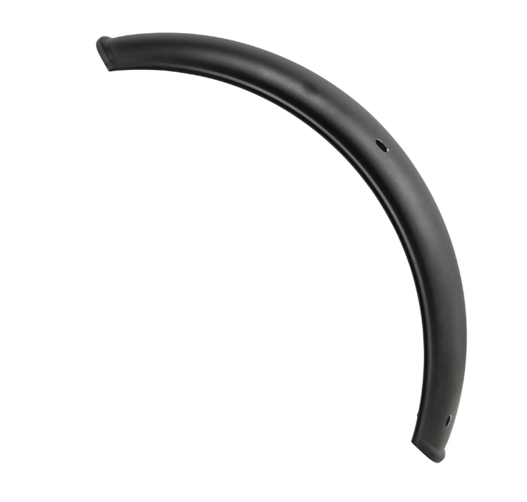 Guardabarros 2.0 Garelli sin soporte para Vespa PX 80-200cc, metal negro mate