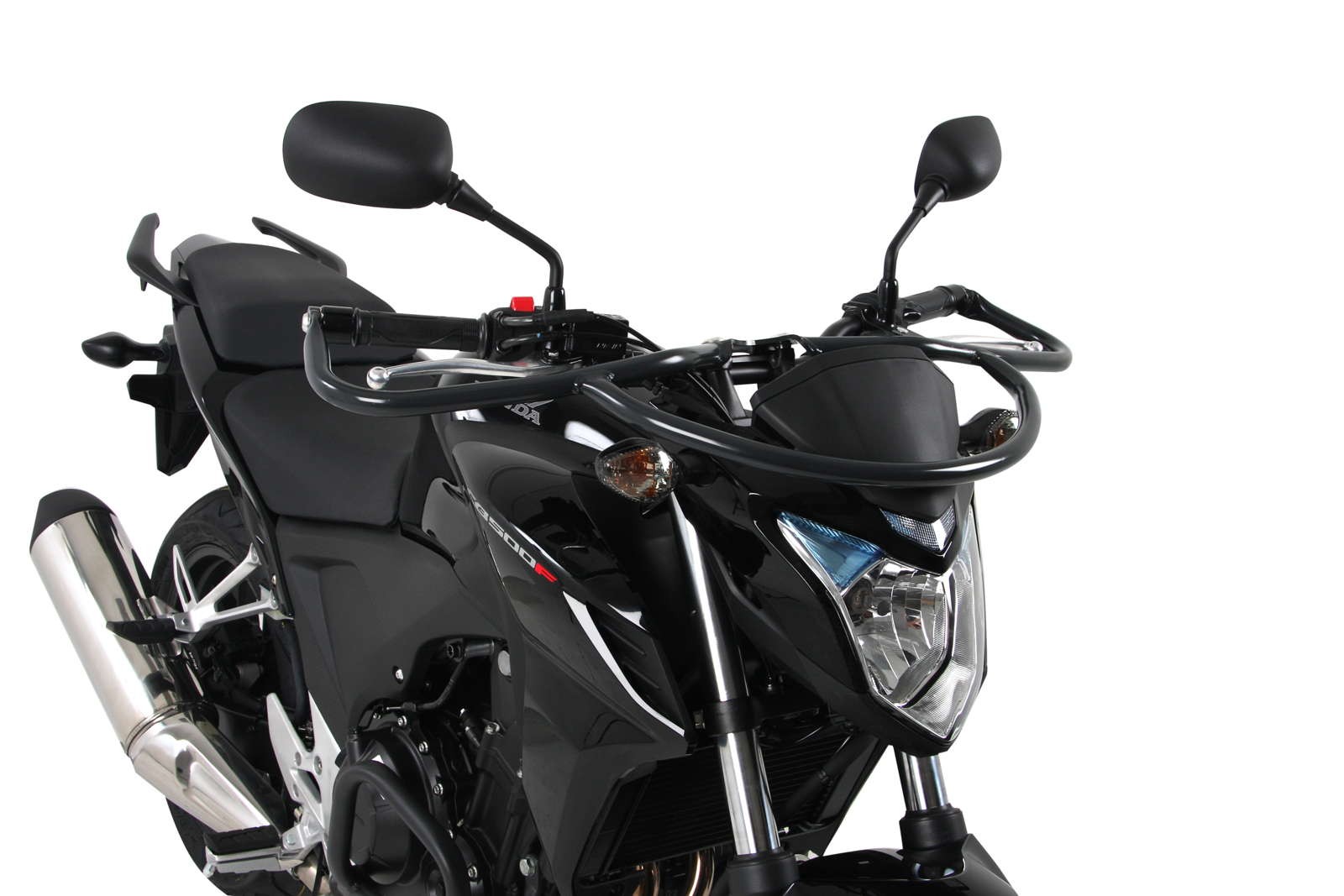 Barra de protección delantera antracita para Honda CB 500 F (13-15) Hepco & Becker