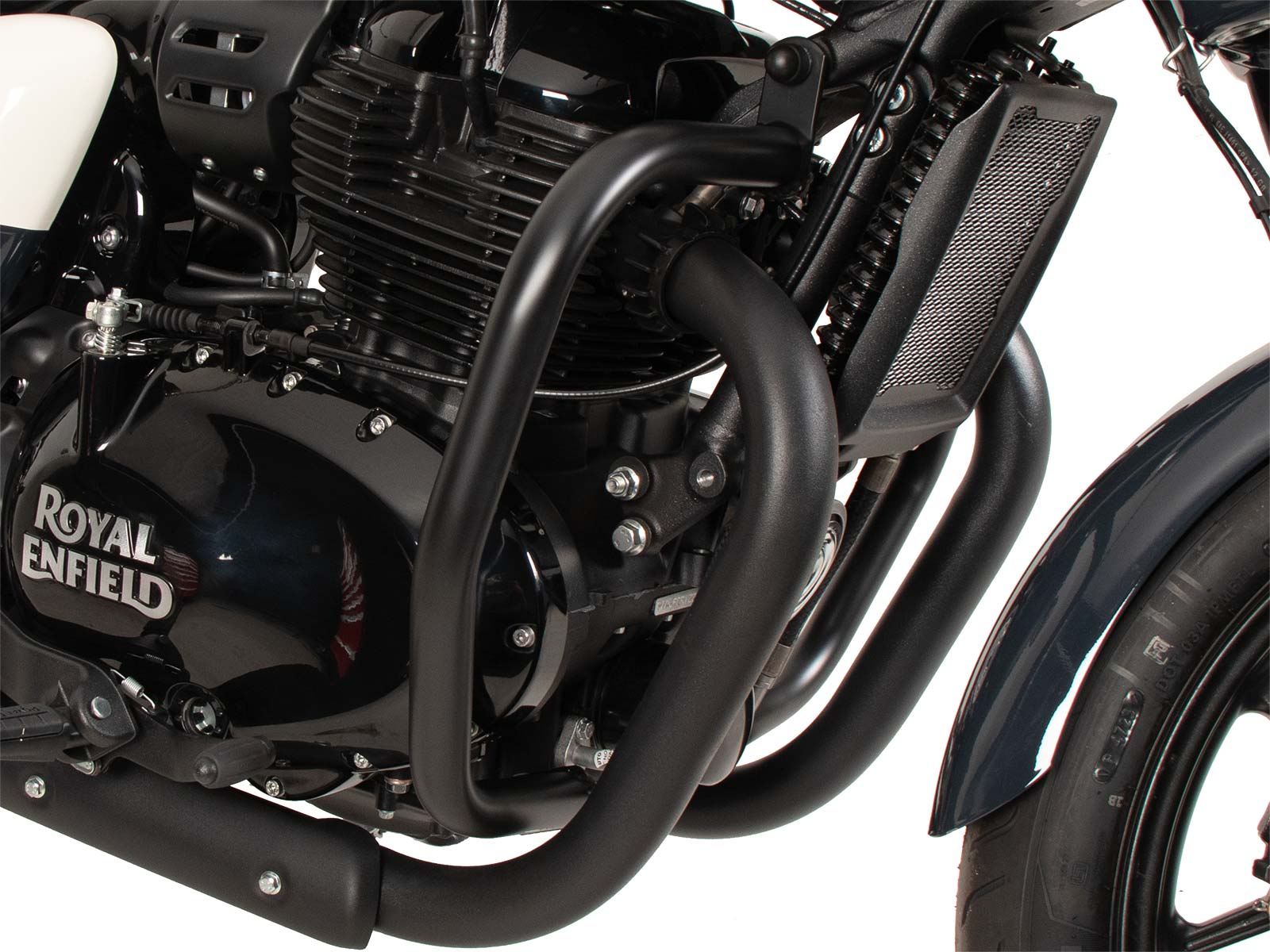 Guardamotor negro para Royal Enfield Shotgun 650 (24-) Hepco & Becker
