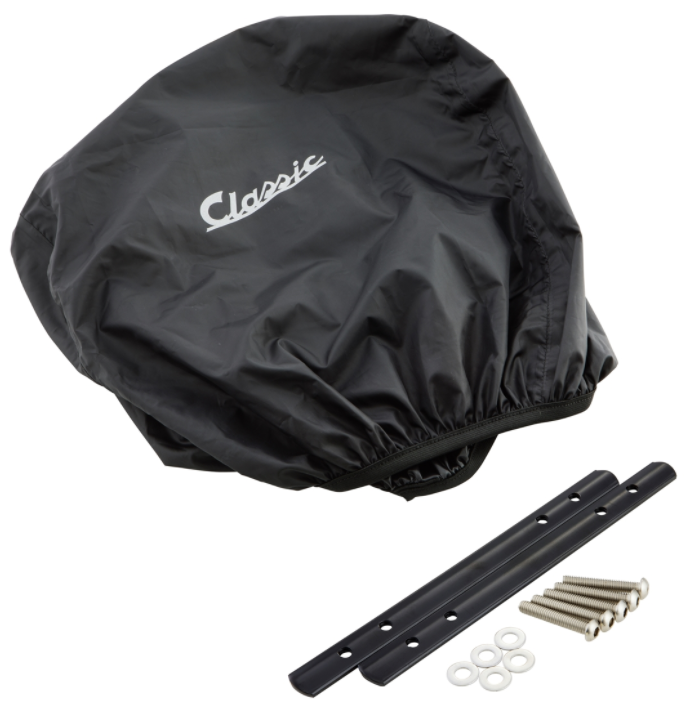 Portaequipajes clásico para Vespa, marrón