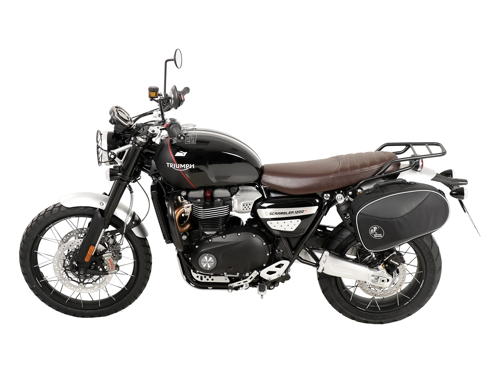 Barra lateral unidireccional izquierda C-Bow para Triumph Scrambler 1200 XC (2019-)