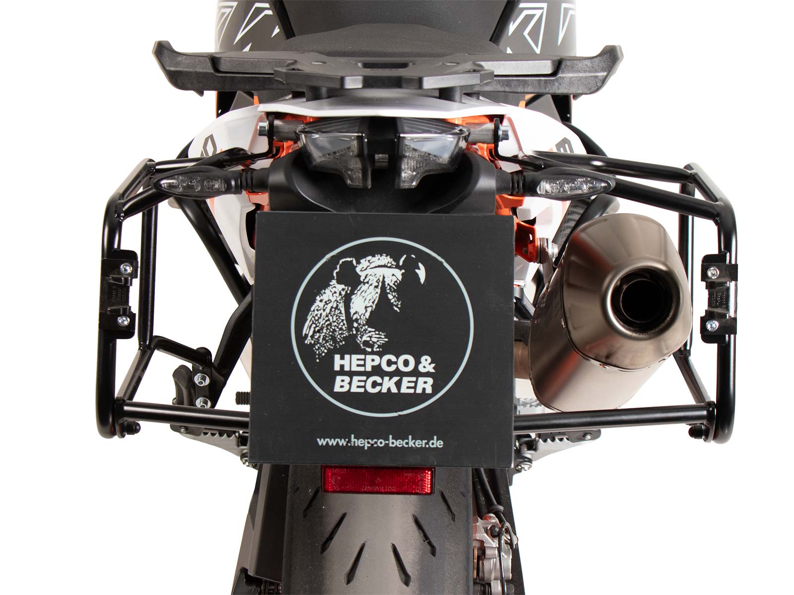 Portamaletas lateral para KTM 890 SMT (23-) Hepco & Becker