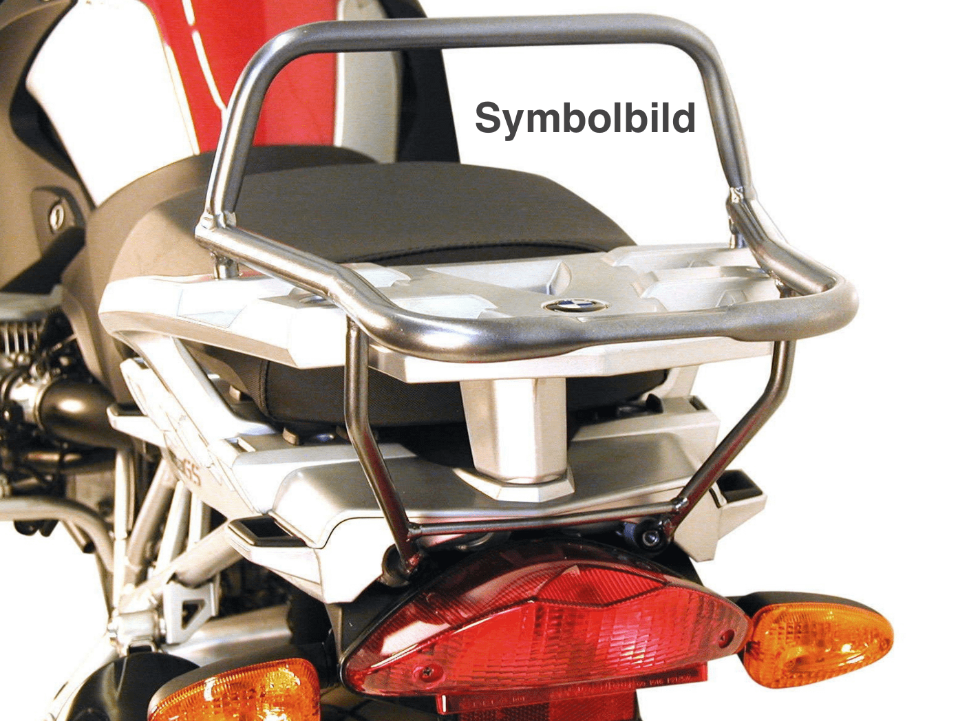 Portaequipajes tubular negro para BMW R 1200 GS (04-07) Hepco & Becker