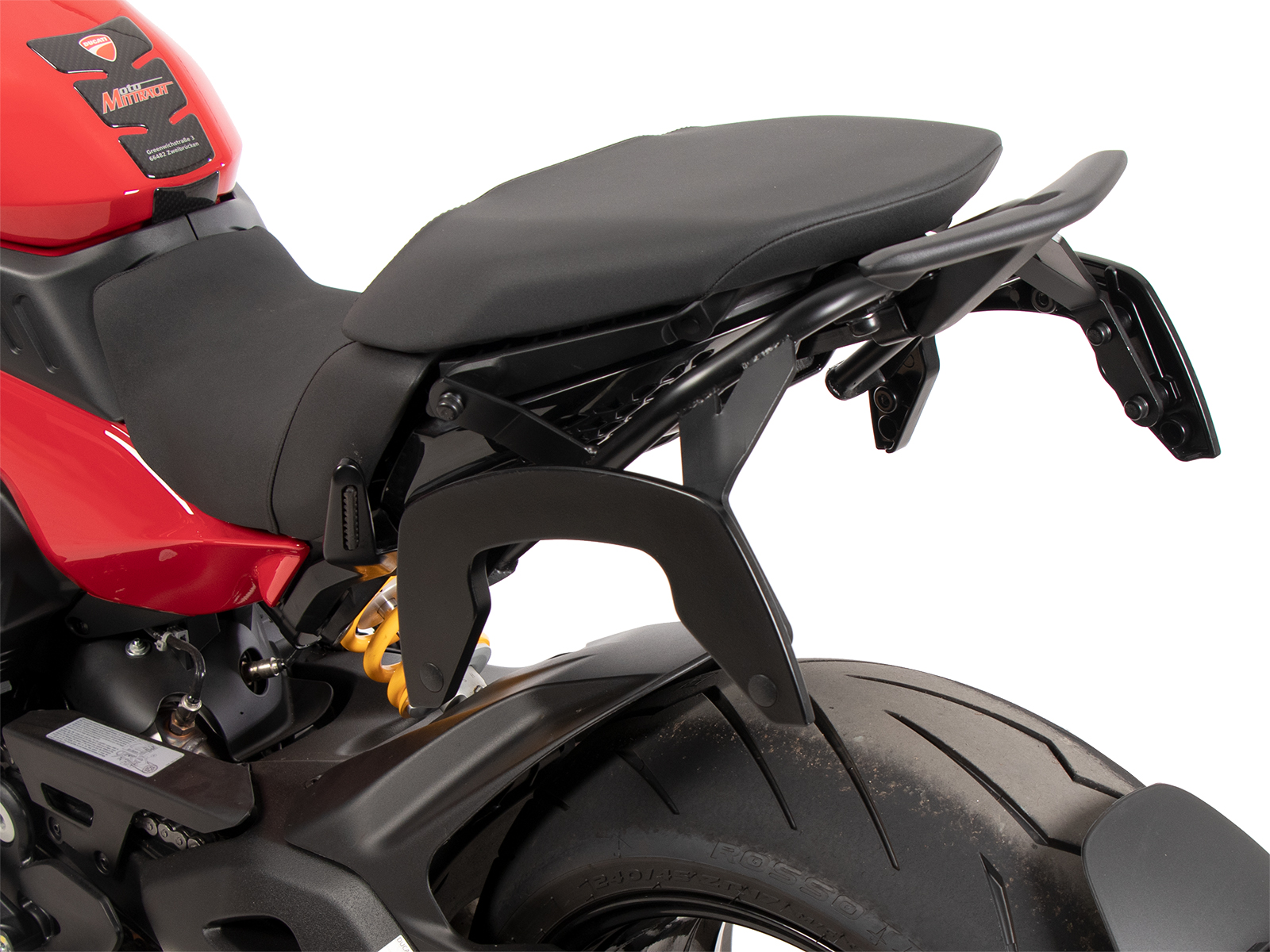 Soporte lateral C-Bow para Ducati Diavel V4 (23-) Hepco & Becker