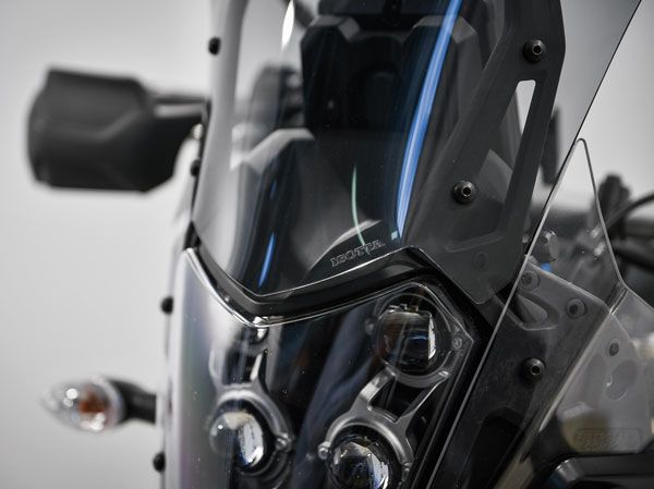 Parabrisas extra alto gris humo para Yamaha Ténéré 700 (19-24)