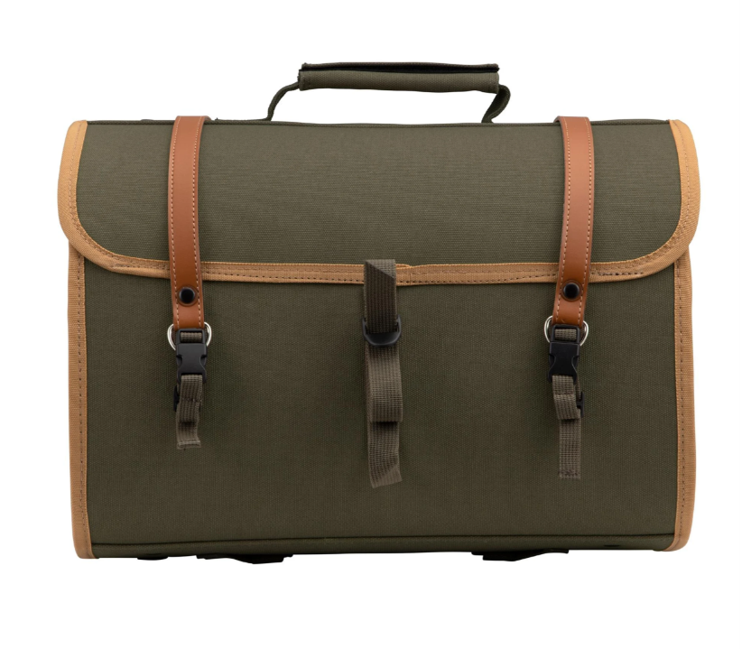 Bolsa "Classic" grande para Vespa, lona, oliva