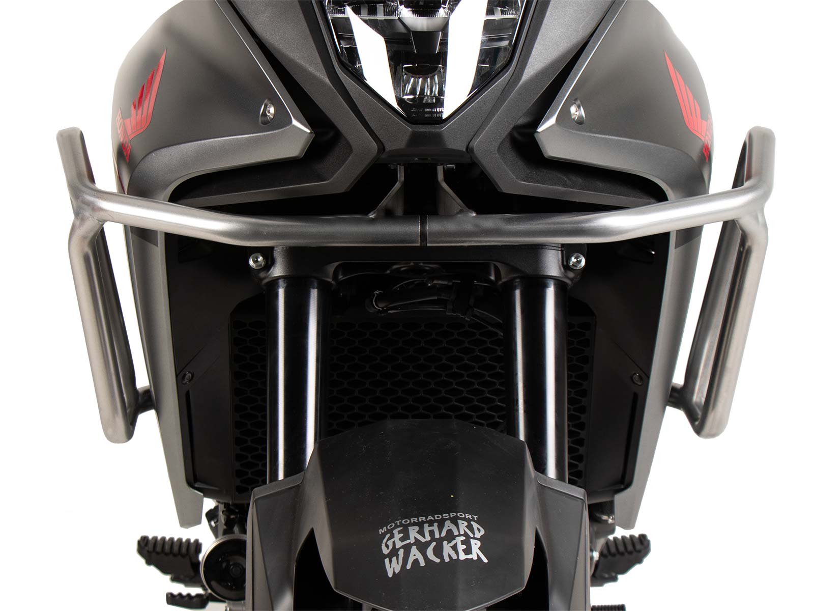 Protector de depósito plateado para Honda XL 750 Transalp (23-) Hepco & Becker