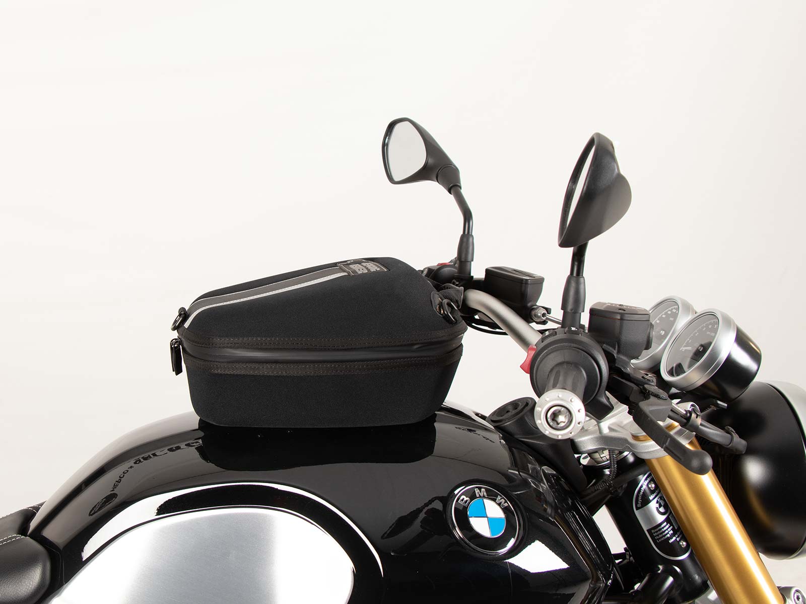 Anillo de depósito básico incl. unidad de cierre de la bolsa del depósito para BMW R nineT (14-16) Hepco & Becker