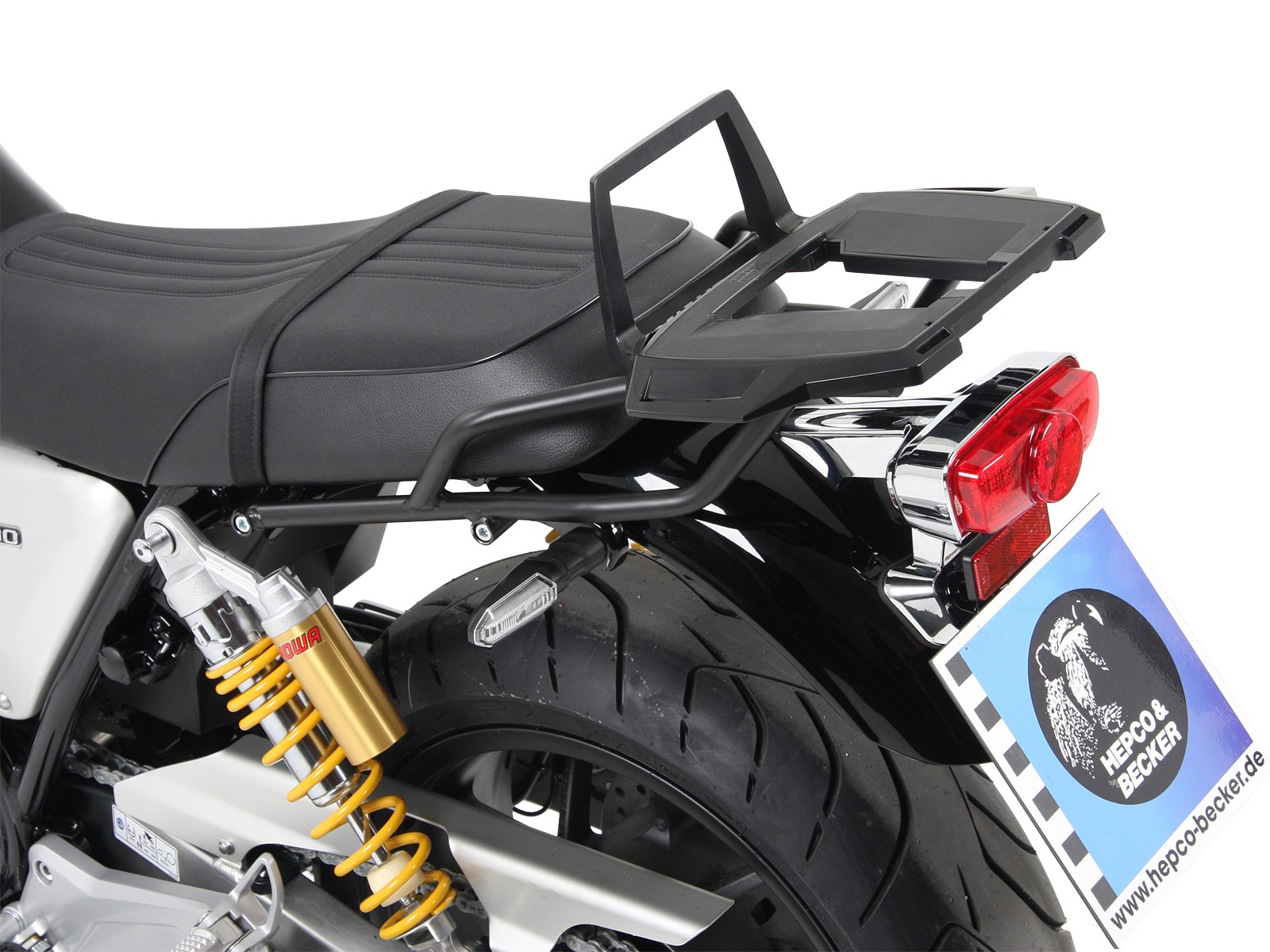 Portamaletas Alurack negro para Honda CB 1100 EX /RS (17-20) Hepco & Becker