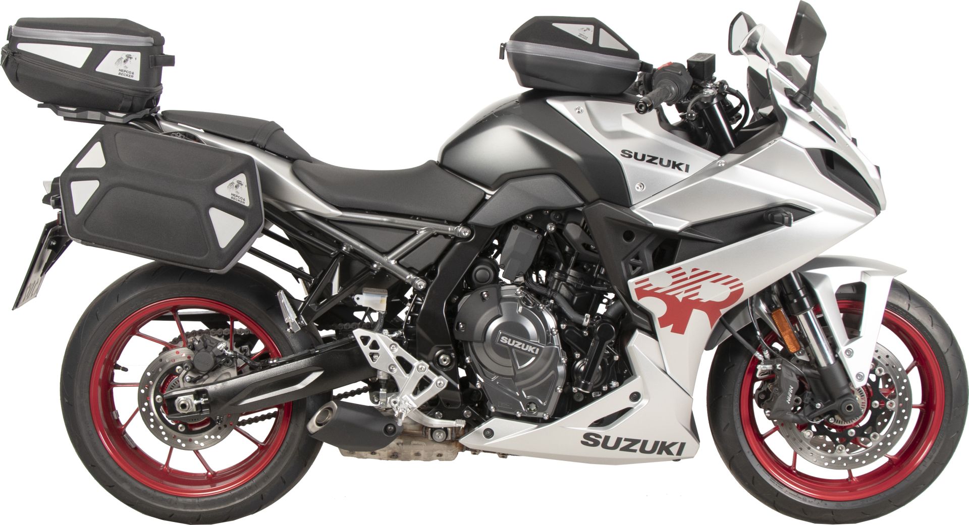 Soporte trasero Smartrack negro para Suzuki GSX-8R (24-) Hepco & Becker