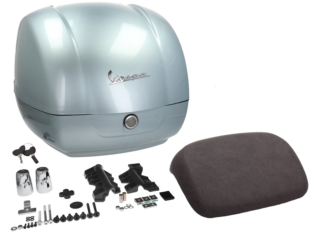Topcase original para Vespa GTS - Blue Vivace Matt 297/A