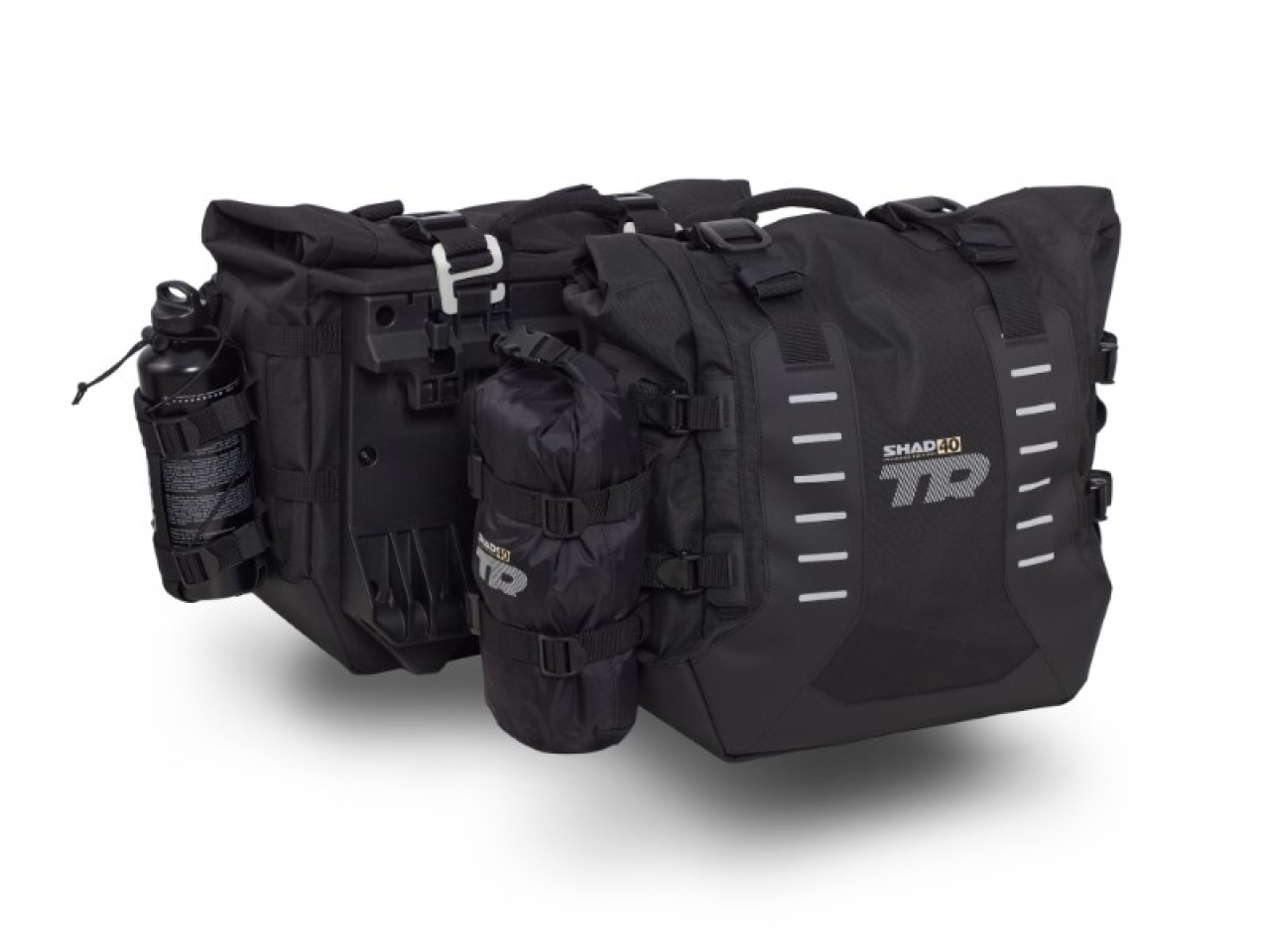Juego de bolsas laterales Terra Adventure TR40 X0TR401 (2x 32 l), negro 495x418x282 mm
