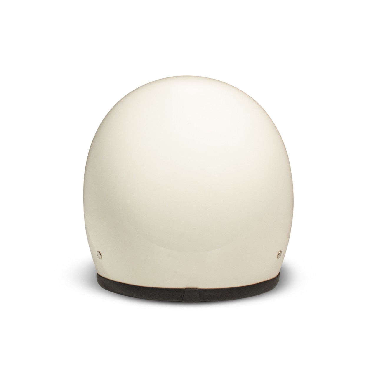 Casco DMD jet Retro, champán, brillante, crema, fibra de vidrio, ECE 22.06