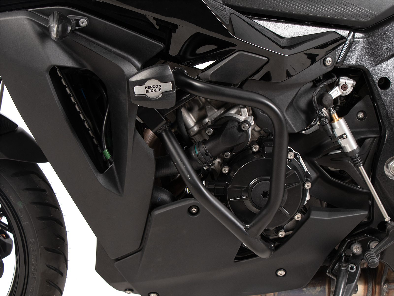 Protector de motor incl. almohadilla de protección para BMW S 1000 XR (24-) Hepco & Becker