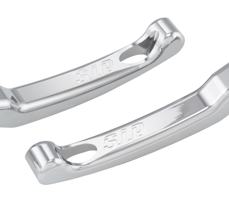 Juego de palancas de freno Sport Shorty para Vespa LX /LXV /S /Primavera /Sprint 50-150ccm, cromadas
