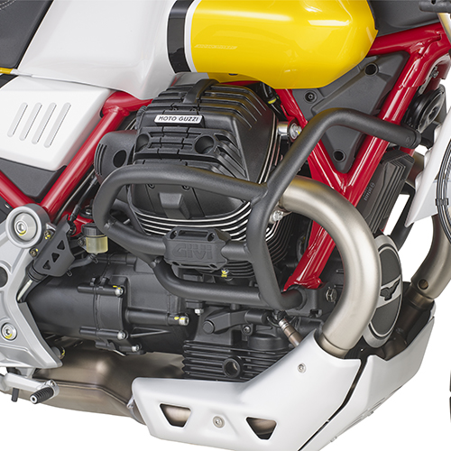 Barra de choque negra para Moto Guzzi V85 TT (Bj.19-) Givi