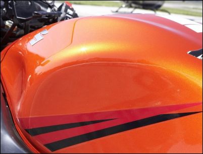 Lámina de protección del depósito para Suzuki GSX1300R Hayabusa BJ. 2008-2012/ GSX1300R BJ. 2013-2017