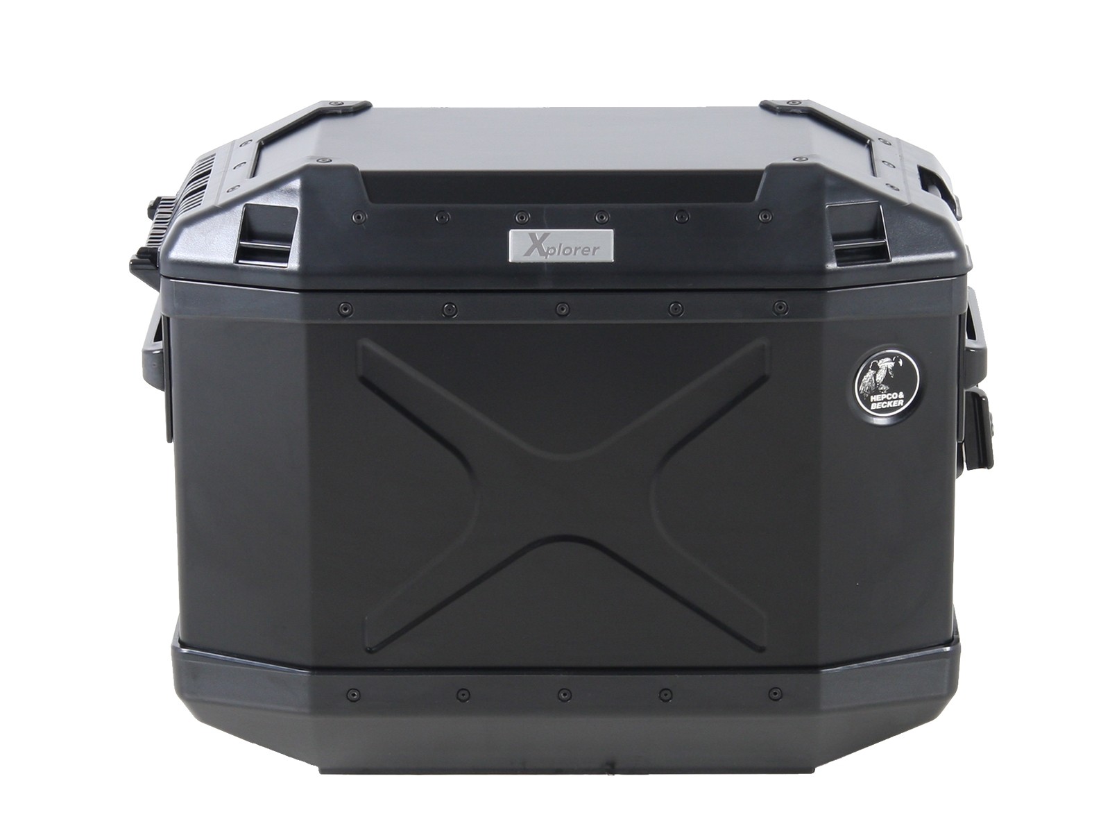 Maleta lateral Alu Xplorer 30 negra Hepco & Becker