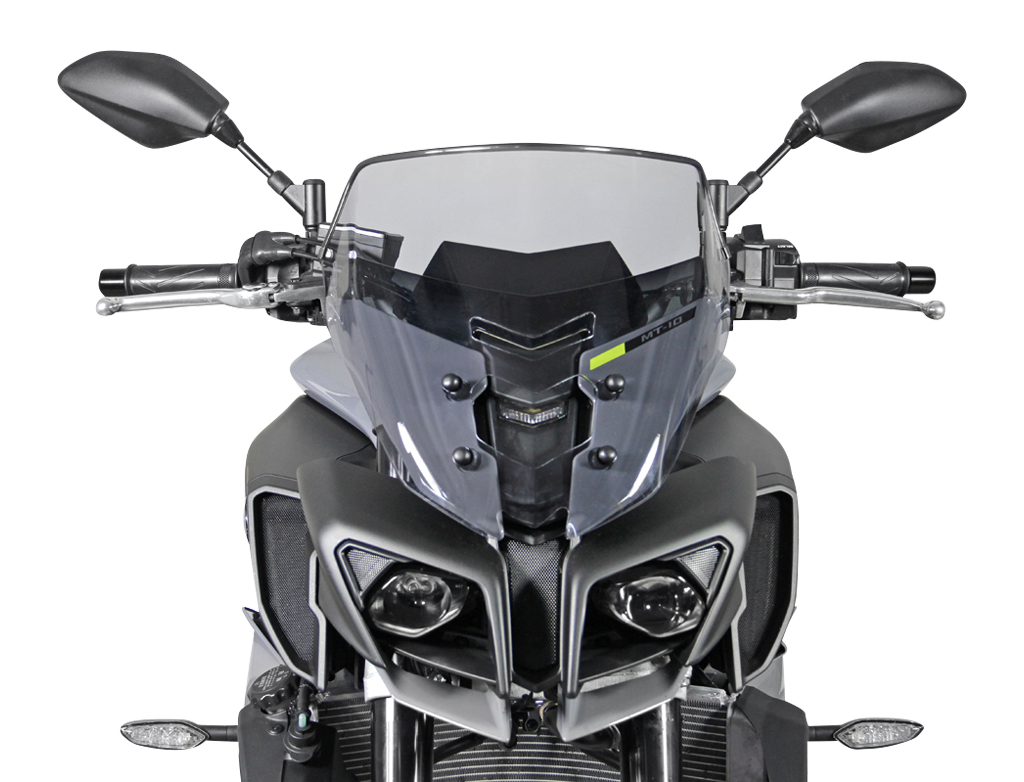 Pantalla del spoiler MRA "NS" gris humo para YAMAHA MT-10 /SP (Bj.2016-)