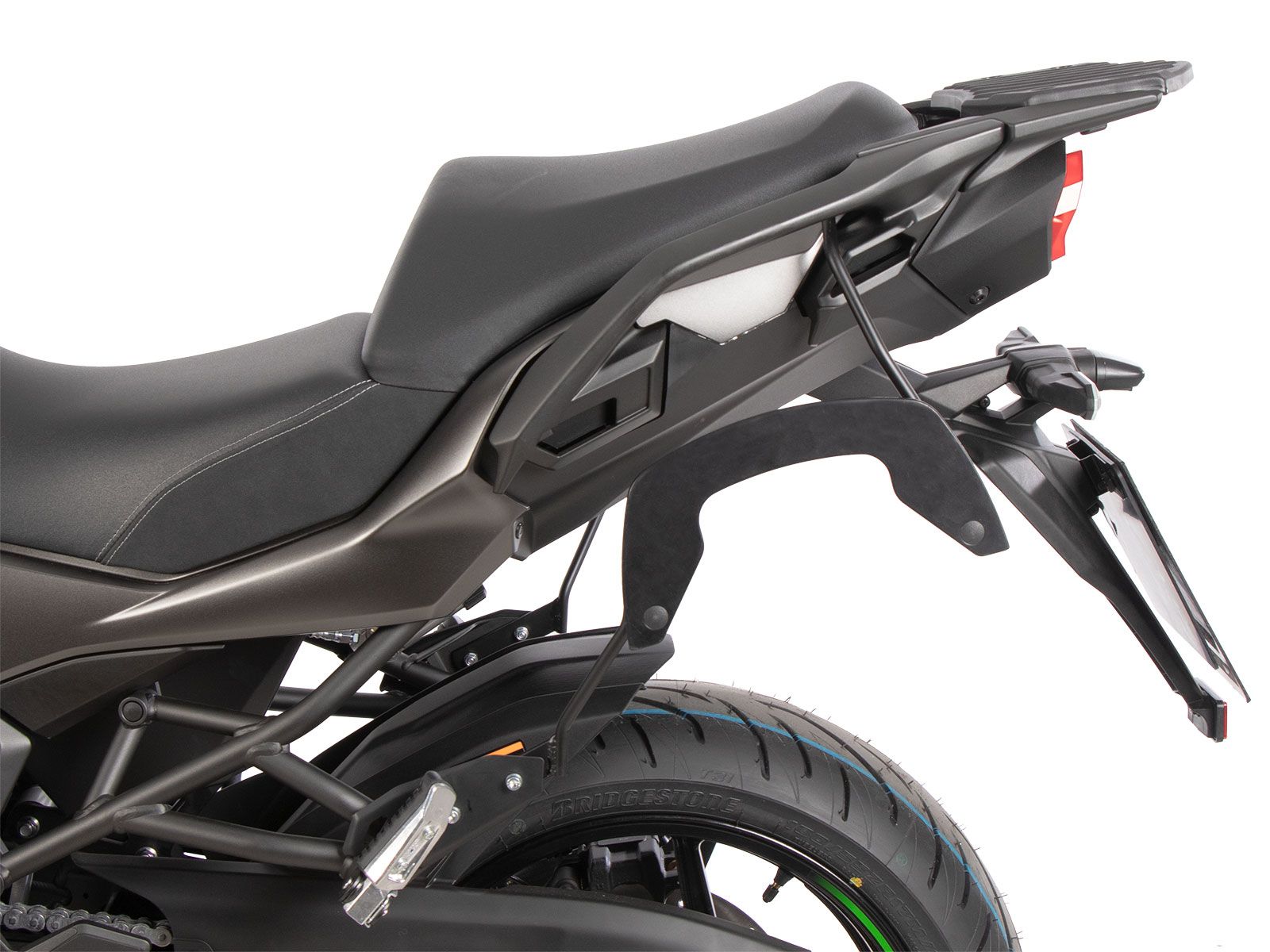 Soporte lateral C-Bow negro para Kawasaki Versys 1100 /SE (25-) Hepco & Becker