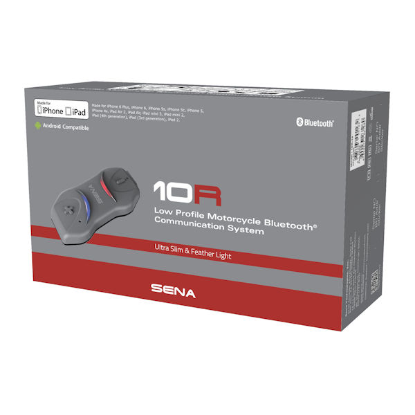SENA 10R single set - Sistema de comunicación Bluetooth® para motocicletas
