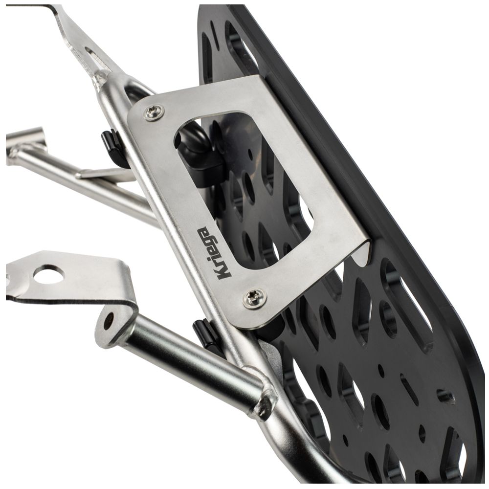 Placa de retención Kriega OS derecha para BMW R 1200 GS LC Adventure, R 1250 GS Adventure, R 850 GS Adventure