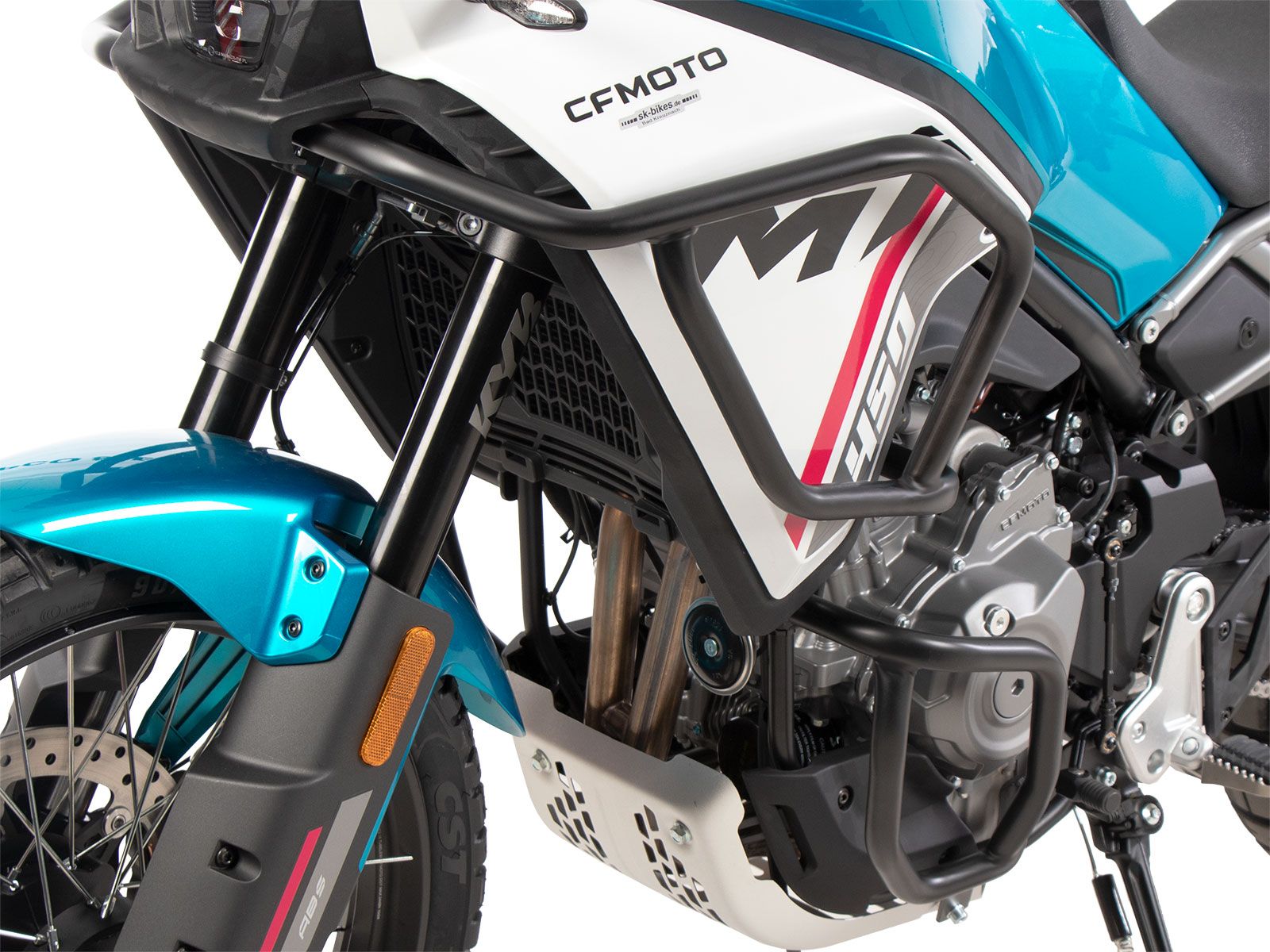 Protector de motor negro para CFMoto 450 MT (24-) Hepco & Becker