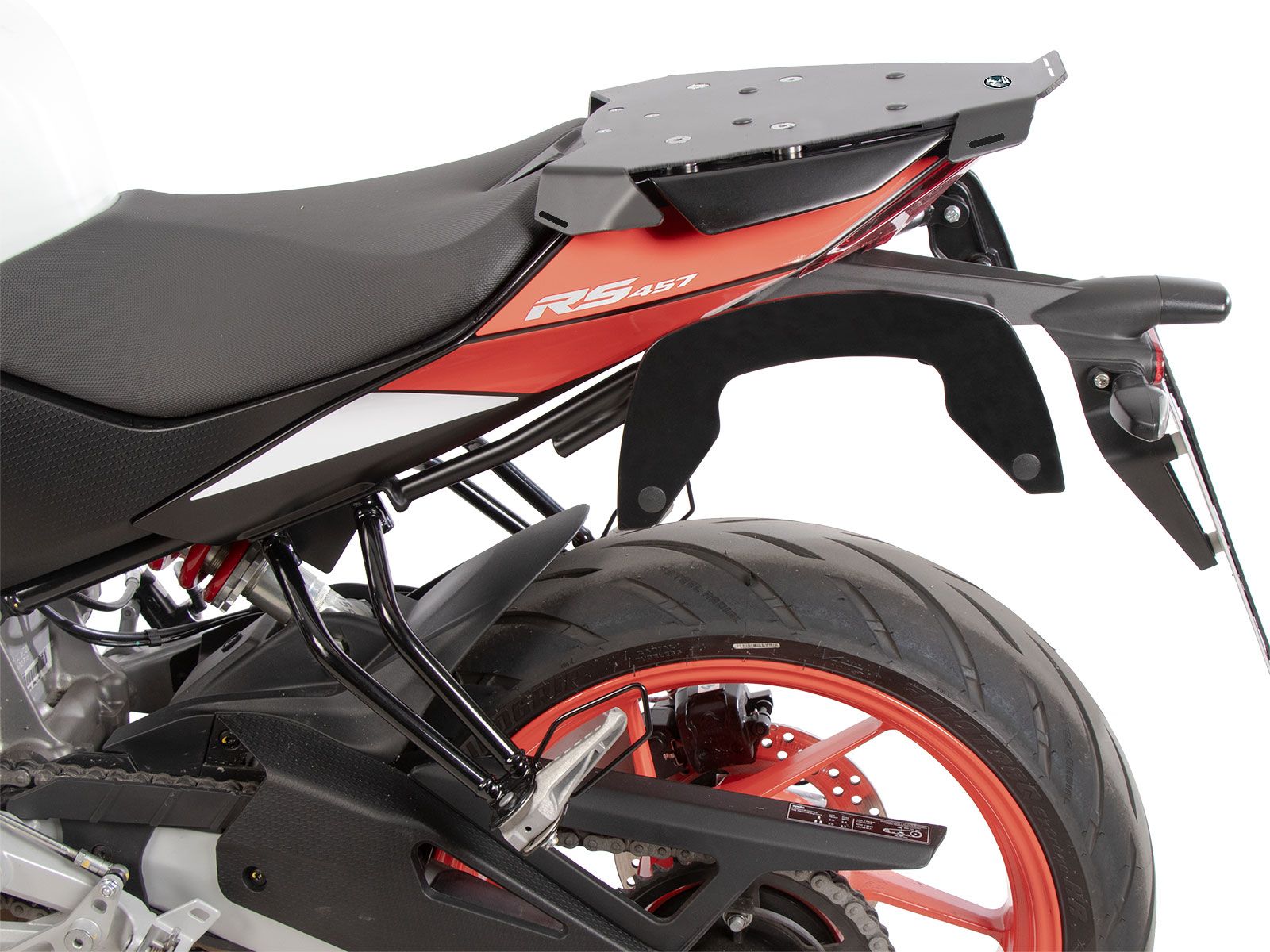 Soporte lateral C-Bow negro para Aprilia RS 457 (24-) Hepco & Becker